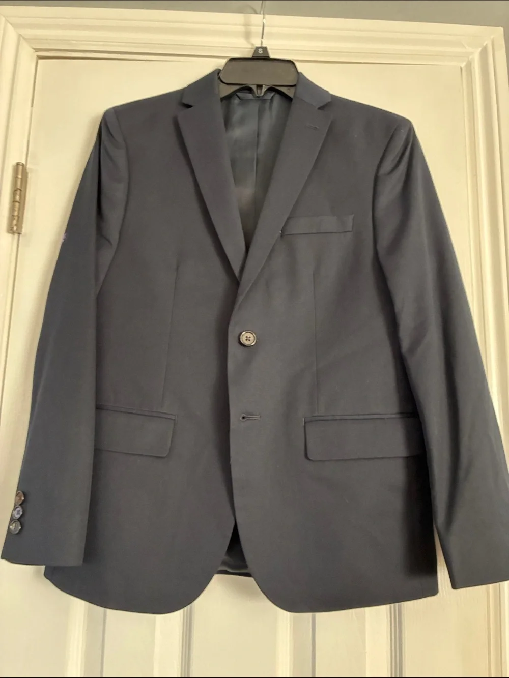 Lauren Ralph Lauren Navy Boys' Two-Button complete Suit Jacket, pants and shirt